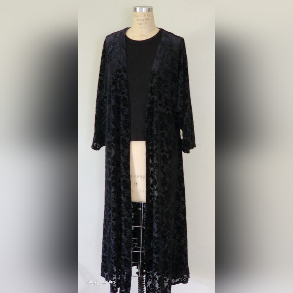 NWT Express Velvet Burnout Long Shrug